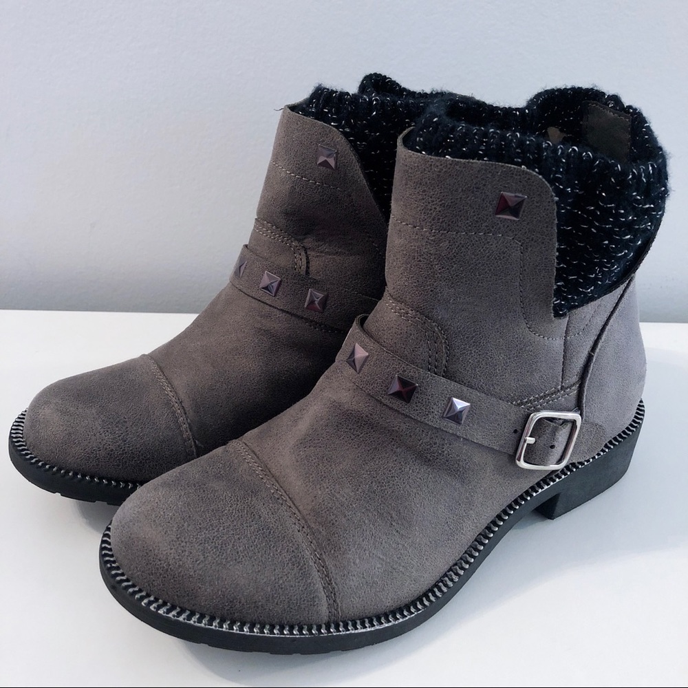 Mia Girls Booties Brown - Size 3